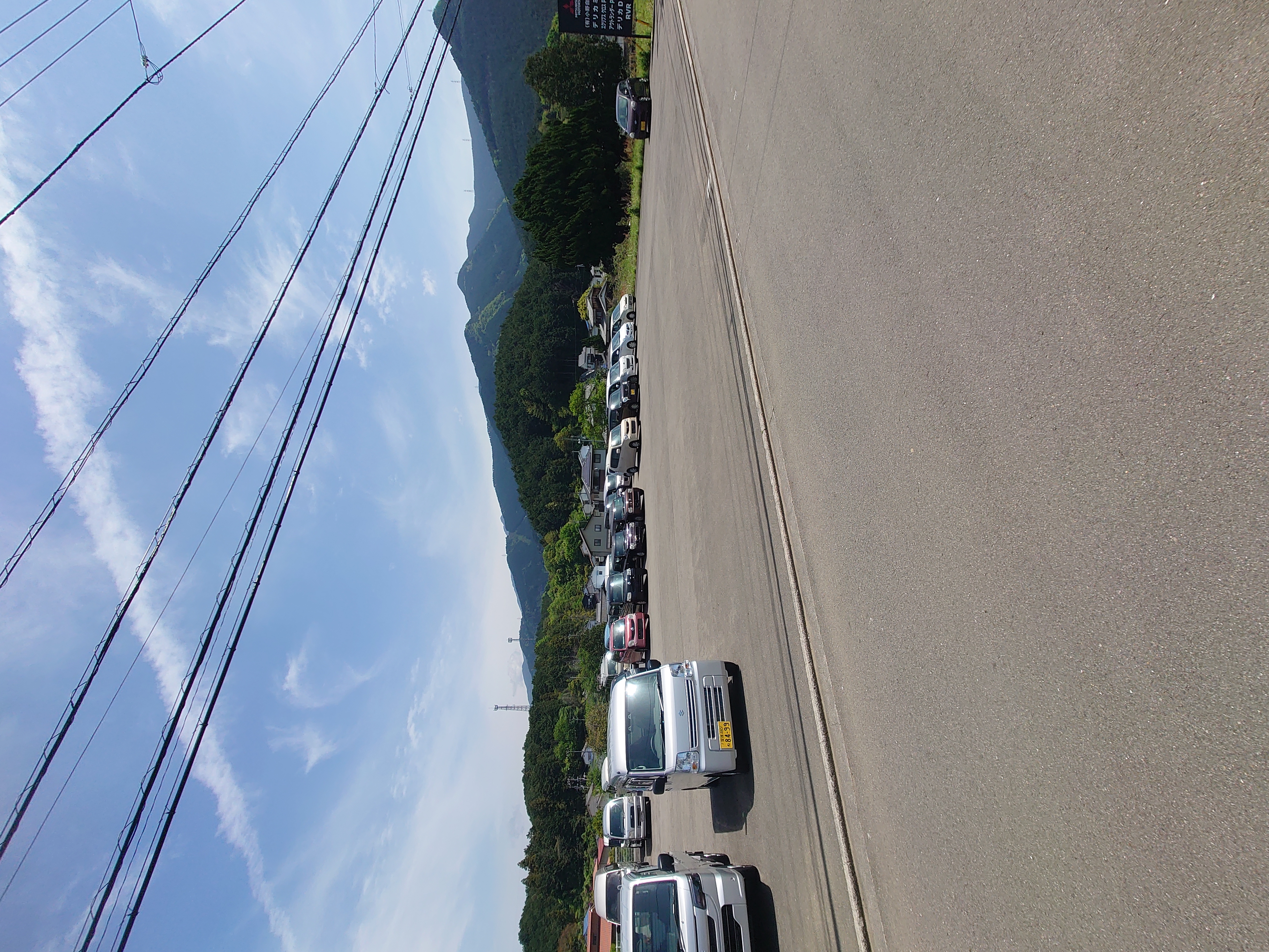 駐車場全景